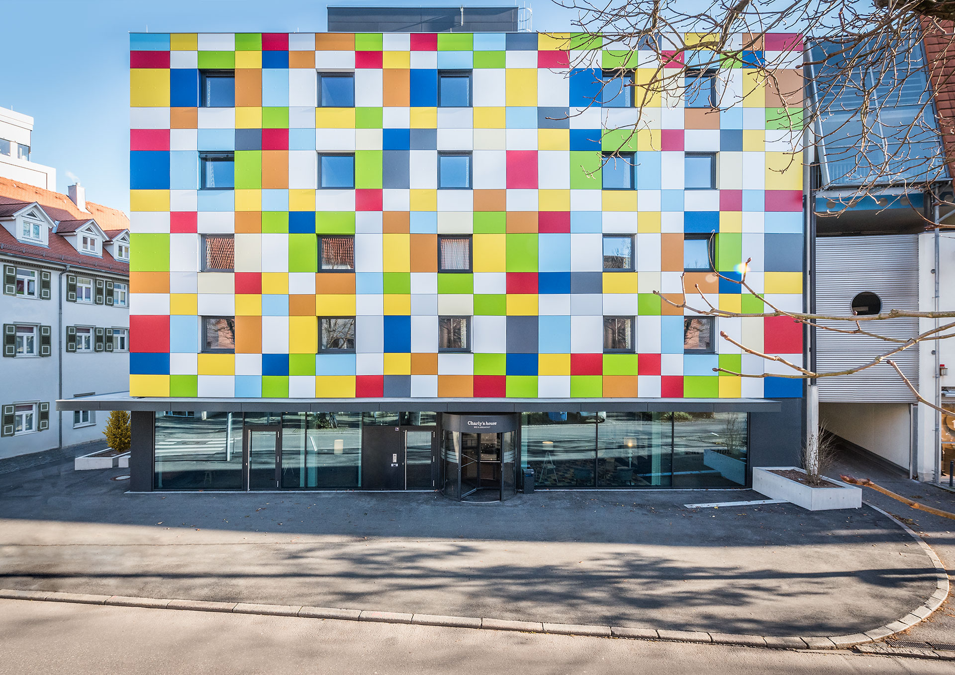 Bürogebäude der Firma Linnig