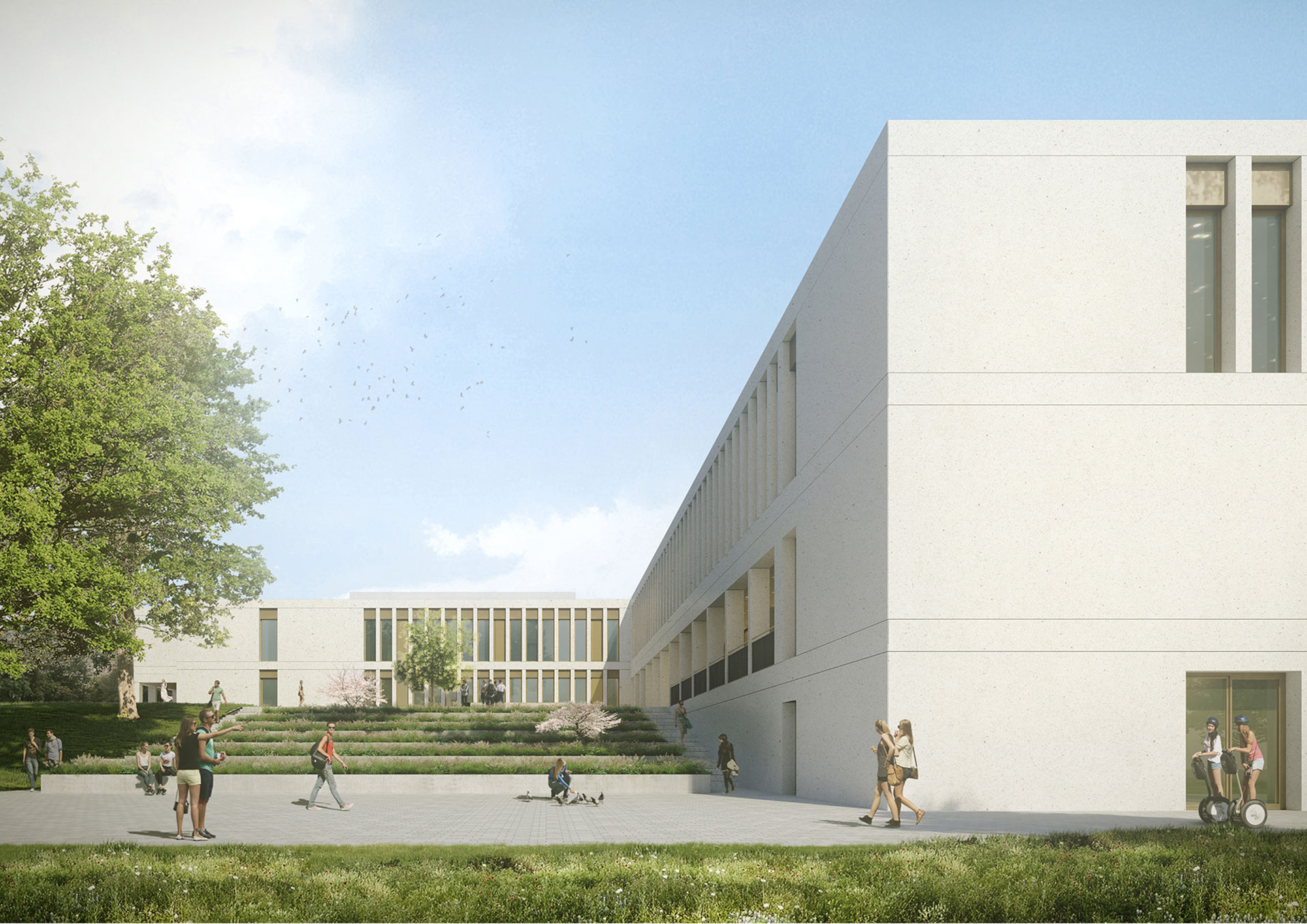 Institute für die medizinische Fakultät am Campus