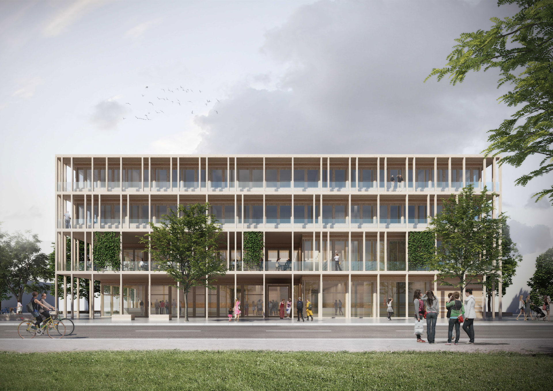 Rathaus mit Bibliothek